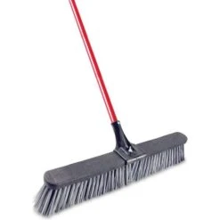 Libman 24â Rough Surface Push Broom, Pack